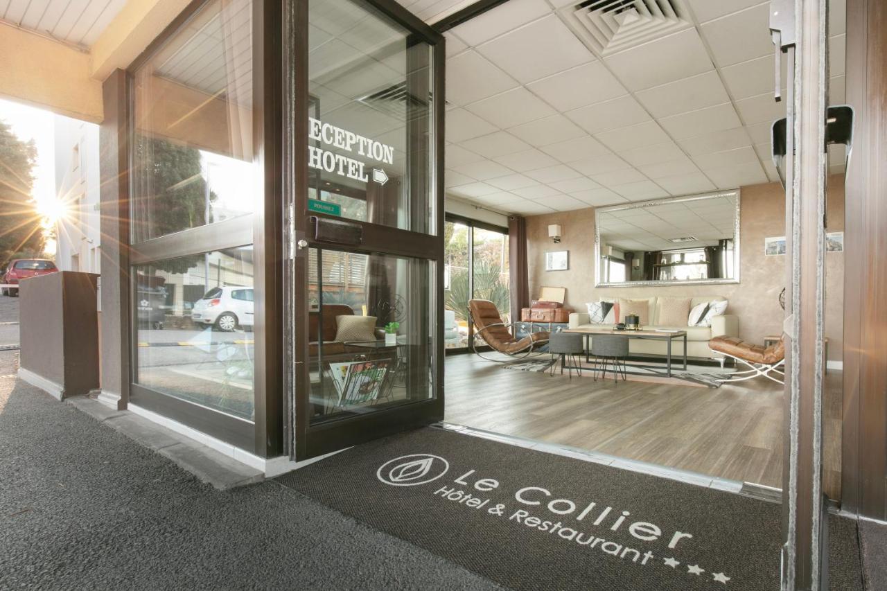 Hotel Le Collier Antibes Bagian luar foto
